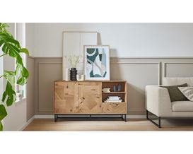 Roomio Sideboard No. 2002 mit Patchwork-Design