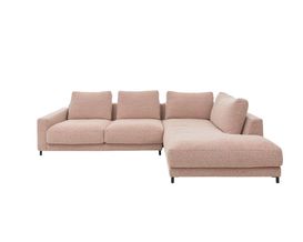 Roomio Wohnlandschaft, rostfarbener Bezug