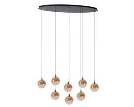 LED-Pendelleuchte "Gisela", 8-flammig