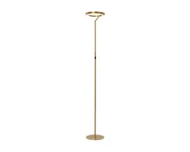 LED-Stehleuchte "Celeste" mit Tastdimmer, gold