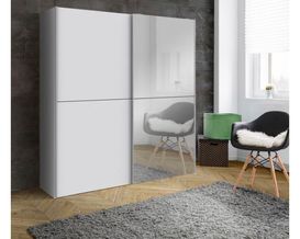 Schwebetürenschrank "Faik" mit Spiegel