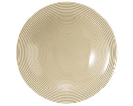 Suppenteller "Beat", ca. 22,5 cm, beige