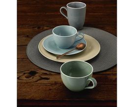 Kombi-Untertasse "Beat", ca. 16,5 cm, blau