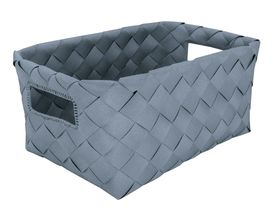 Korb "Aspera" aus Kunststoff, blau