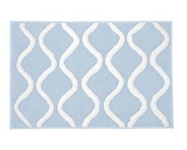 Badteppich "Piana", blau, ca. 70x120 cm