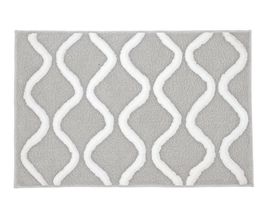 Badteppich "Piana", grau, ca. 55x65 cm