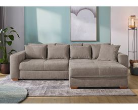 Bigsofa "Johann", leger, inkl. Gästebettfunktion und Bettkasten