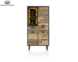 Schrank "Avalon" Henders & Hazel, Driftwood, ca. 96 cm breit, inkl. LED