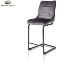 Tresenstuhl "Mischa" Henders & Hazel, anthrazit mit Handgriff