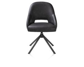 Henders & Hazel Stuhl "Nikolas", schwarz, drehbar