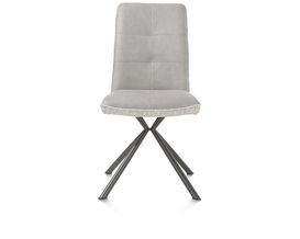 Henders & Hazel Stuhl "Milva" grau