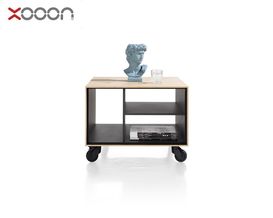 XOOON Beistelltisch "Elements" mit Nischen und Rollen