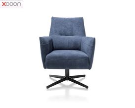 XOOON Sessel leger "Matera" dunkelblau