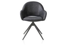 XOOON Armlehnstuhl "Finn", anthrazit