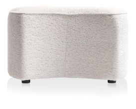 Coco Maison Hocker "Roan", Creme