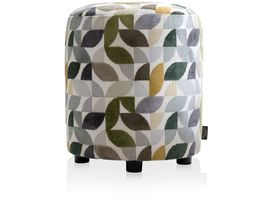 Coco Maison Hocker "Elite", rund, mehrfarbig