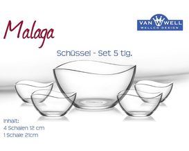 Kompottset Malaga 5-tlg.