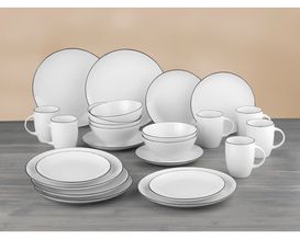 Kombiservice Black Star 24-tlg.