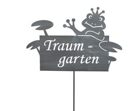 Gartenstecker Frosch, verschiedene Ausführungen