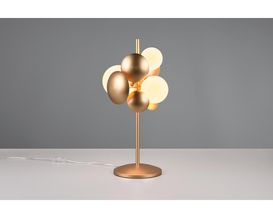 Tischleuchte "Bubble", Metall goldfarben