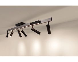 LED-Deckenleuchte "Zeno", Metall, matt