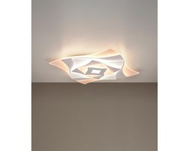 LED-Deckenleuchte "Aktita" mit 3D-Effekt