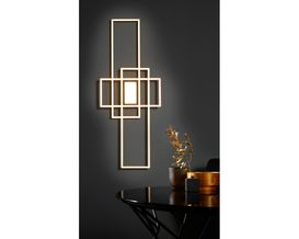 LED Wand-/Deckenleuchte "Irvine" Metall anthrazit