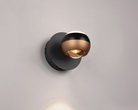 LED-Wandlampe "Orbit", Up- and Down-Beleuchtung, Switch-Dimmer