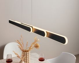 LED-Pendelleuchte "Helios", Up- and Down-Beleuchtung, ausziehbar