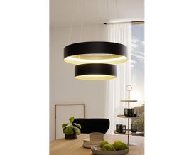 Musterring LED-Pendelleuchte "Loop", Up-and-Down-Beleuchtung