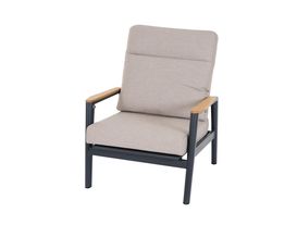 Lounge-Move-Sessel "Cortina", Rope-Geflecht, Teakholz