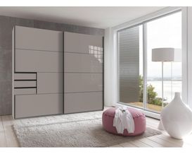 Schwebetürenschrank "Wiesbaden", ca. 225x208 cm