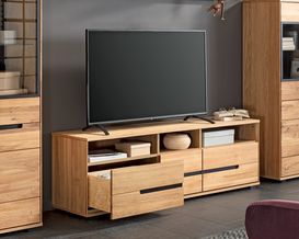 Lowboard "Eigersund" Eiche teilmassiv, ca. 163 cm