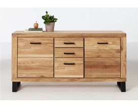 Sideboard ''El Paso'' Eiche Massiv geölt, ca. 158 cm