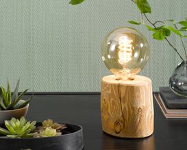 Tischleuchte "Astana" Kiefer