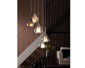 Pendelleuchte "Lila", 5-flammig