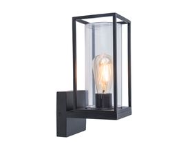 Außenwandleuchte "Flair" aus Gussaluminium und Glas