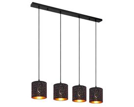 Interliving Leuchtenserie 9335 Pendelleuchte mit Stanzung Sterneneffekt