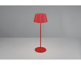 LED-Tischleuchte "Suarez", rot, inkl. Ladestation
