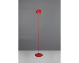LED-Stehleuchte "Suarez", rot, inkl. USB-Kabel und Akku