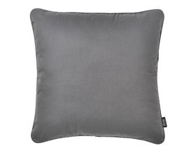 Kissenhülle unifarben, anthrazit, ca. 45x45 cm