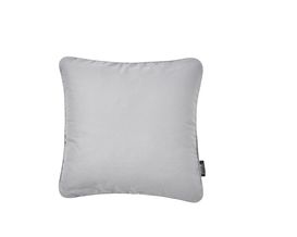 Kissenhülle unifarben, silber, ca. 45x45 cm