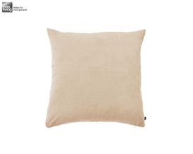 Interliving 9105 Kissenhülle in Hellbraun, ca. 50x50 cm