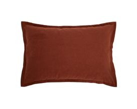 Roomio Kissenhülle No. 9401, Samt, rostfarben, ca. 40x60 cm