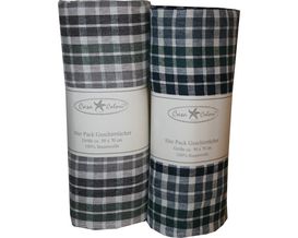 Geschirrtuch 10er-Rolle, Karo-Muster