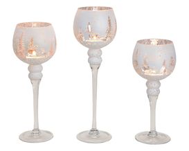 Windlicht/Kelch, mittel