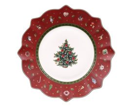 Frühstücksteller rot, Toy's Delight, ca.24 cm
