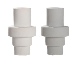 Stufenvase "Grezzo", ca. 25 cm