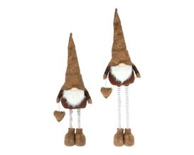 Wichtel "Udo", ca. 120 cm, braun