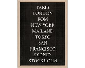 Kunstdruck "Big Cities" ca. 55x75 cm